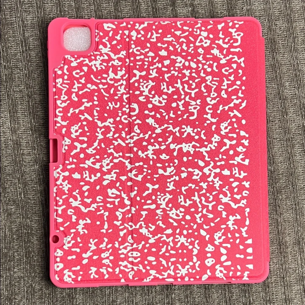 4th/5th gen iPad cover Red and White Composition Book